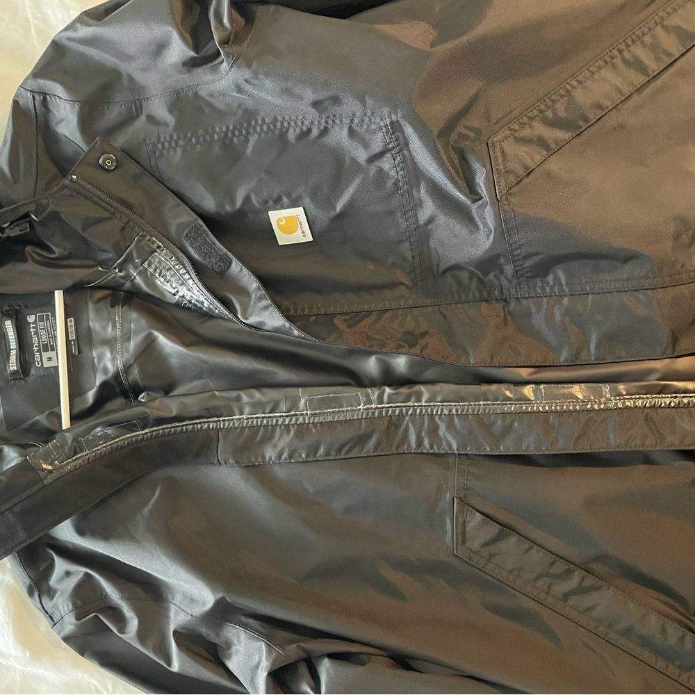 Carhartt Men's Black Raincoat